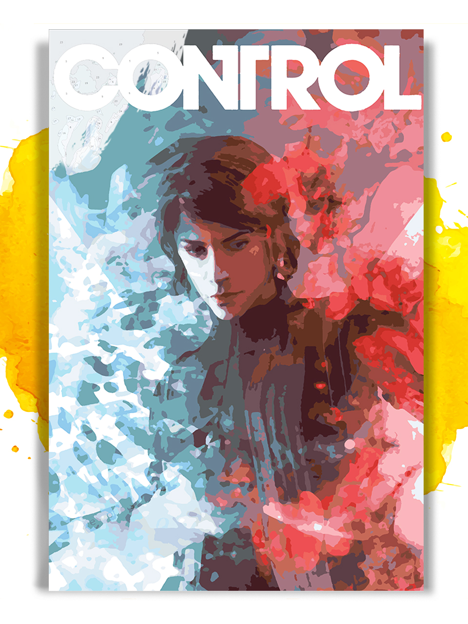 Картина по номерам на холсте Control